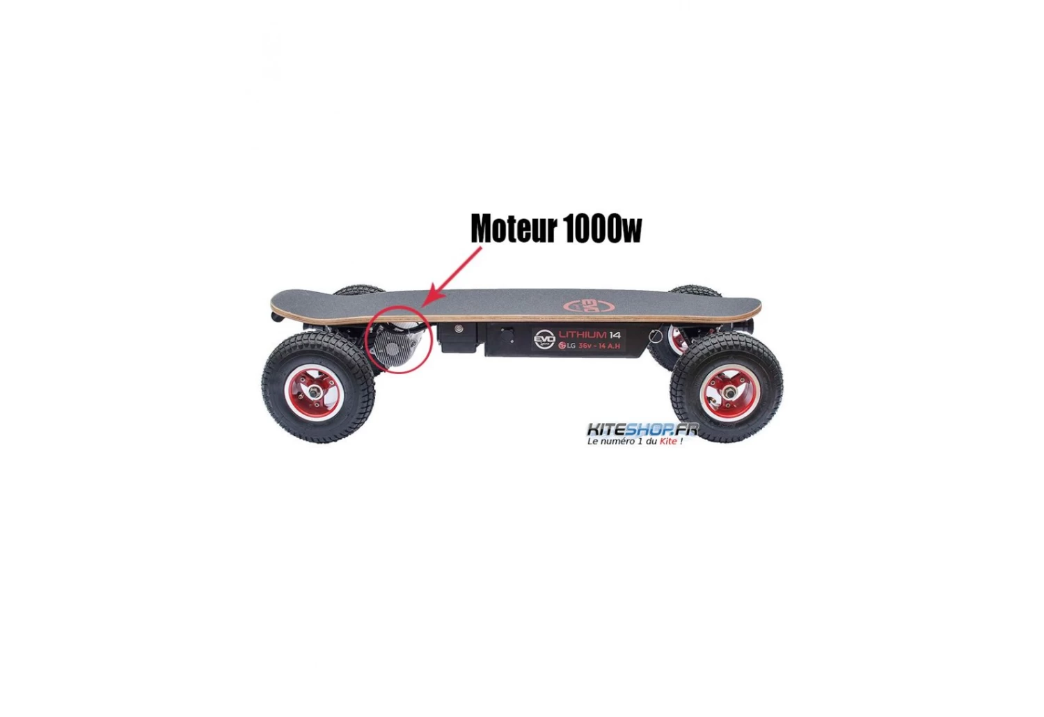 MOTEUR 1000W POUR SKATE ELECTRIQUE EVO CROSS 1000 V4 4 MOTEUR 1000W POUR SKATE ELECTRIQUE EVO CROSS 1000 V4 – Image 2